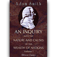 book: An Inquiry into the Nature and Causes of the Wealth of Nations (1776) cover